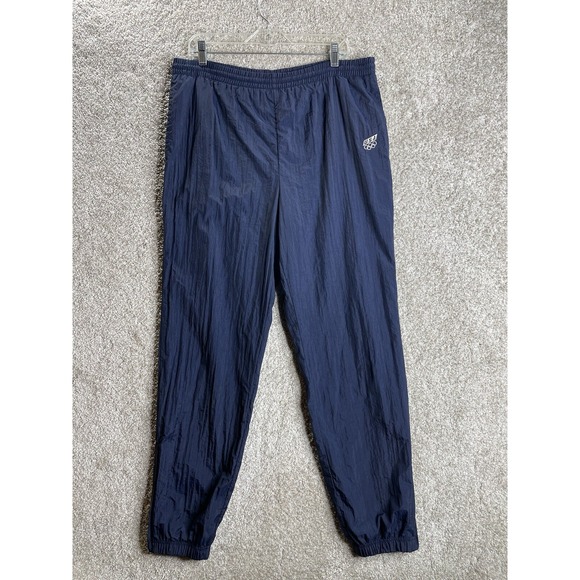 Other - Vintage Pants Mens M JCPenny Olympic Lined Track Drawstring Ankle Zip‎